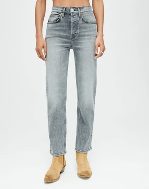 RE/DONE70s Stove Pipe - Silver Fade