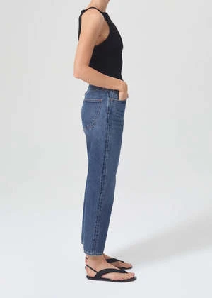 AGOLDE90 S CROP Denim Jeans - RANGE