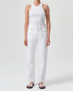 AGOLDE90's Mid Rise Jean - Salt