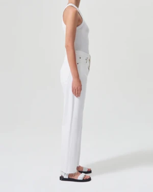 AGOLDE90's Mid Rise Jean - Salt - Image 4