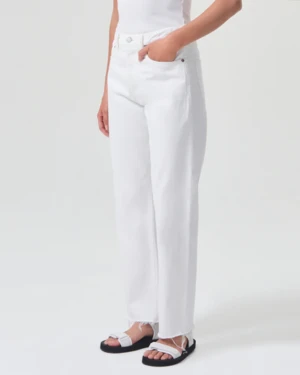 AGOLDE90's Mid Rise Jean - Salt - Image 3