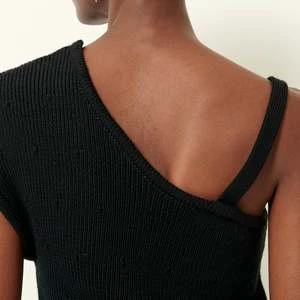Mabel And MossAgneta Sweater Knit Top - Black - Image 4