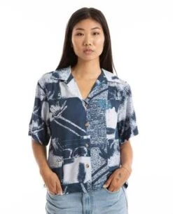 ThrillsAlchemy Bowling Shirt - Blue