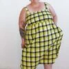 Altar HouselineLeah Dress - Bumblebee Checker