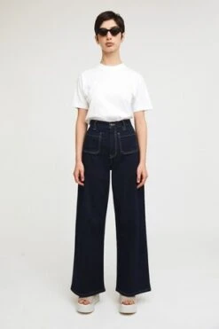 Rita RowAnita Straight 70's Jeans - Dark Navy