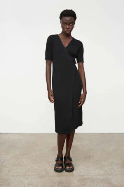 KowtowAnnie Wrap Dress - Black