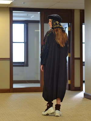 AnntianRound Dress - Rainbow Flower - Image 4