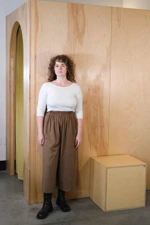 Toit VolantAretha Lounge Pants - Chestnut - Image 3