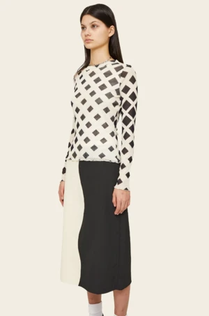 Find Me NowAxel Mesh Top - Midnight - Image 3