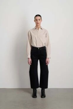 B SidesLasso Jean - Black Stone Wash