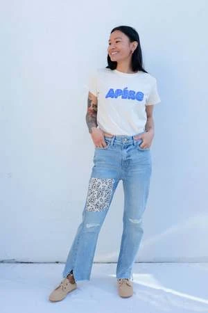 B SidesStowe Jean - Floral Patch