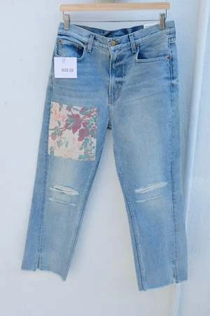 B SidesStowe Jean - Floral Patch - Image 9