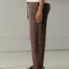 Bare KnitwearWoman Ojai Pants Autumn - Brown