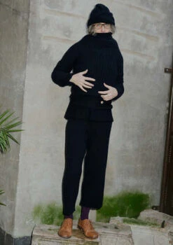 BaserangeMaru Merinos Wool Rib Pants