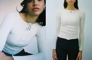 BaserangePama Long Sleeve - Ecru - Image 9