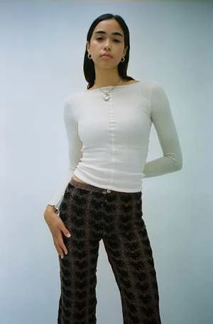 BaserangePama Long Sleeve - Ecru - Image 2