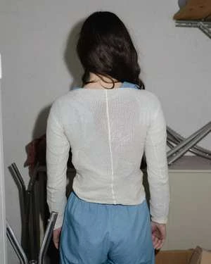 BaserangePama Long Sleeve - Ecru - Image 7