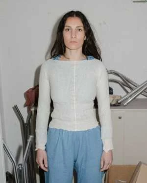 BaserangePama Long Sleeve - Ecru - Image 6