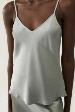 Silk LaundryBias Cut Cami