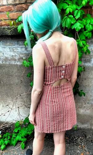 Birds Of North AmericaBluebird Dress - Cinnamon Eyelet