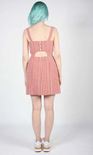 Birds Of North AmericaBluebird Dress - Cinnamon Eyelet - Image 5