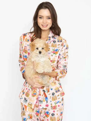 Bon|ArtisBon|Artis Ooh La La Cats Cotton PJ's - Image 2