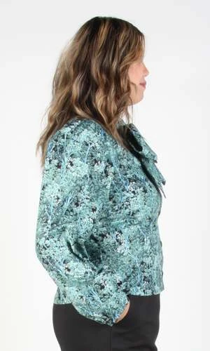 Birds Of North AmericaBos'n Bird Blouse - Ice Storm - Image 4