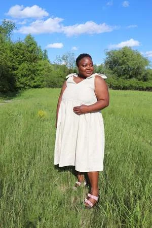 Eliza FaulknerBunni Dress - Raw Linen