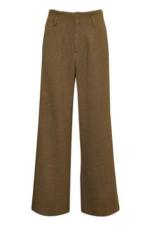 GestuzFRAYA PANTS - AMBER GREEN CHECKS - Image 6