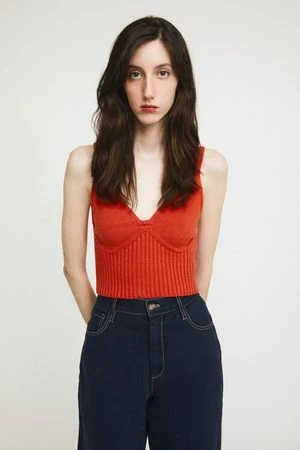 Rita RowFrancoise Top - Red - Image 2