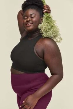 Girlfriend CollectiveDylan Bra - Black