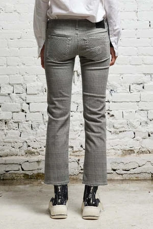 R13Glen Plaid Boy Straight - Glen Plaid - Image 3