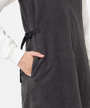 GramicciWAFFLE CORD MID-LENGTH DRESS - FOGGY PINE DYE - Image 3