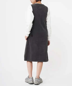 GramicciWAFFLE CORD MID-LENGTH DRESS - FOGGY PINE DYE - Image 2