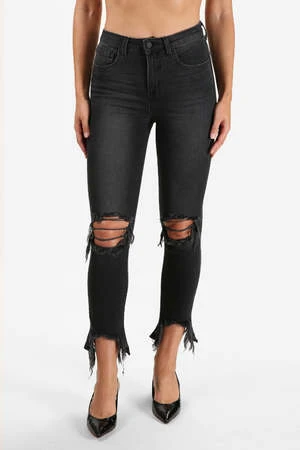 L'agenceHigh Line High Rise Skinny Jean - Night Destruction