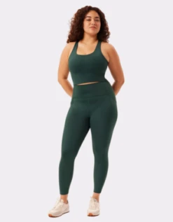 Girlfriend CollectiveHigh Rise Pocket Legging 28.5 - Moss