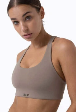 REC GENERATIONHold Racer Crop - Stone