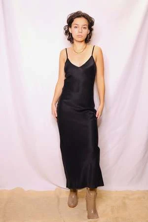 Cali DreamingJones Slip Dress - Black