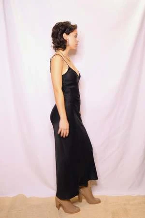 Cali DreamingJones Slip Dress - Black - Image 2