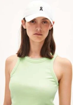 ArmedangelsKanitaa RIB-TOP MADE OF ORGANIC COTTON MIX - Light Lime