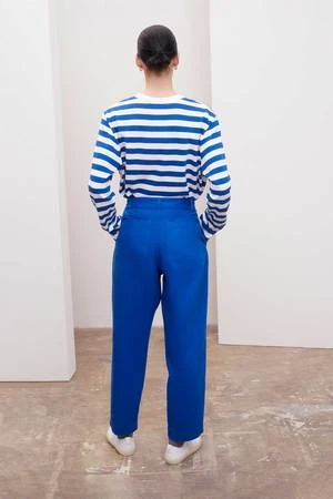 KowtowUnisex Standard Jeans - Workwear Blue Denim - Image 3