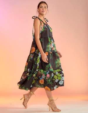 CYNTHIA ROWLEYLayla Linen Halter Dress - Image 3