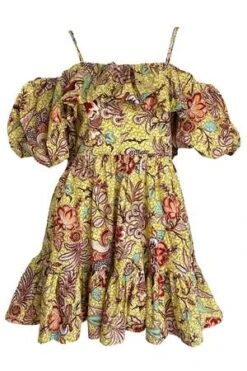 Ulla JohnsonLila Dress - Calla Lily