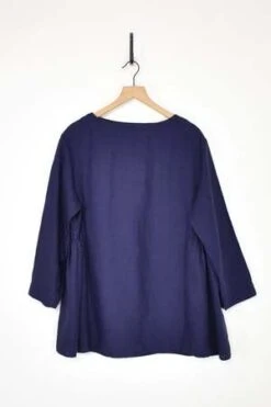 ICHI ANTIQUITESLinen Pullover - Indigo