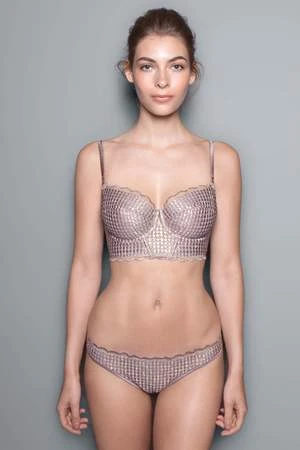 Adina ReayLou Longline Bra - Moonlight