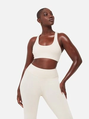 MATE The Labelthe Label Organic Stretch Sports Bra - Bone - Image 3