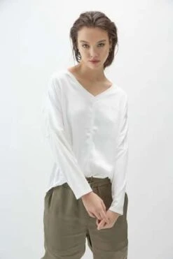 Melissa NeptonHaut Cindy - Blanc Cass