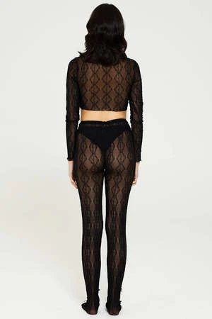 Find Me NowMariposa Bow Tights - Night - Image 8