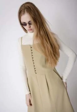 NKCMatilda Dress - Light Olive
