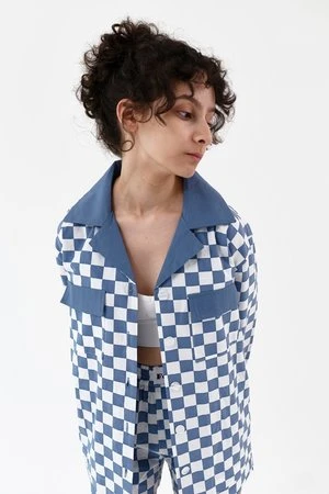 FoliMoody Dusk Loungewear Set - Murky Blue - Image 4